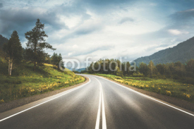 Fototapety country highway