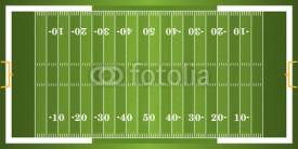 Fototapety Textured Grass American Football Field