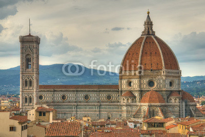 Santa Maria del fiore Cathedral in florence Italy