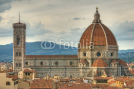 Fototapety Santa Maria del fiore Cathedral in florence Italy