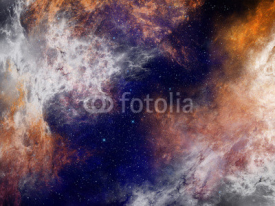 Naklejki Nebula space background