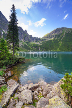 Obrazy i plakaty Eye of the Sea lake in Tatra mountains, Poland