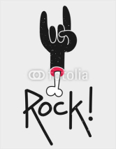 Fototapety Rock Poster