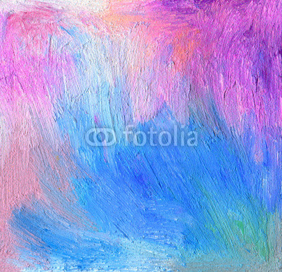 Abstract textured acrylic and oil pastel hand painted background