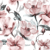Obrazy i plakaty Floral Seamless Pattern