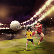 Obrazy i plakaty soccer game