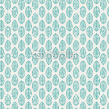 Obrazy i plakaty seamless pattern with leaves