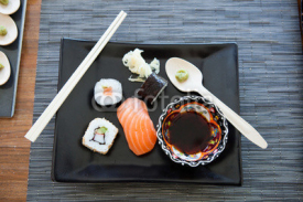 Fototapety Sushi plate