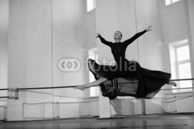 Fototapety jump training ballerina