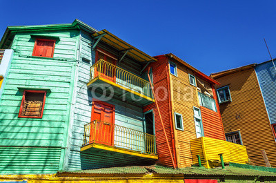 Bright Colors in Buenos Aires