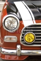 Fototapety section of a motorcar