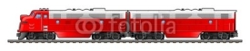 Fototapety diesel locomotive