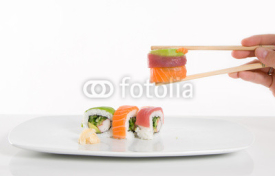 Fototapety Maki sushi roll