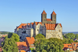 Obrazy i plakaty The castle and church, Quedlinburg, Germany