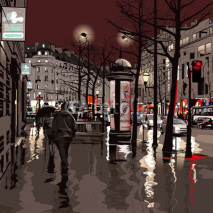 Obrazy i plakaty Paris at night