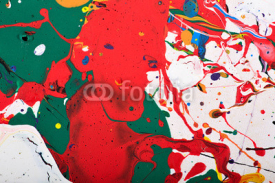 Fototapety abstract vivid painting