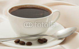 Naklejki White coffee cup