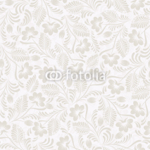 Obrazy i plakaty Seamless background of beige in a folk style