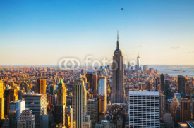 Naklejki New York City cityscape