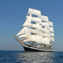 Fototapety Sailing ship.  series of ships and yachts
