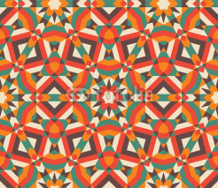 Naklejki Seamless mosaic pattern.