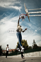 Fototapety Playing Basketball