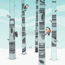 Fototapety Carving Forest