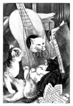 Obrazy i plakaty Cute Kittens - Mignons Chatons - Hübsche Kätzchen