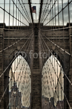Fototapety Brooklyn Bridge in New York City