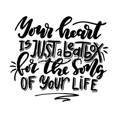 Your heart is just a beatbox