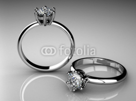 Fototapety Diamonds ring