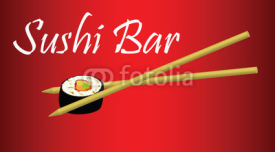 Naklejki sushi bar