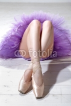 Fototapety ballerina's legs