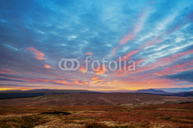 Yorkshire Dales At Sunset