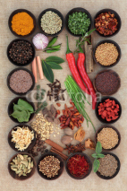 Naklejki Herbs adnd Spices