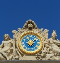 Fototapety Orologio facciata Versailles