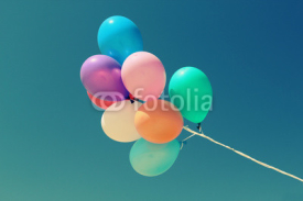 Obrazy i plakaty close up of colorful baloons