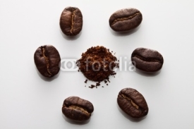 Fototapety Ziarna kawy
