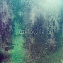 Old texture as abstract grunge background. With different color patterns: green; purple (violet); gray; cyan