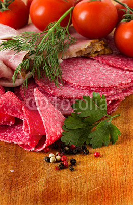 salami and meats