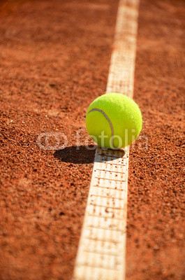 tennis ball is on the markup vertical 0159