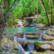 Fototapety Erawan Waterfall