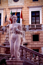 Fototapety Piazza Pretoria statue