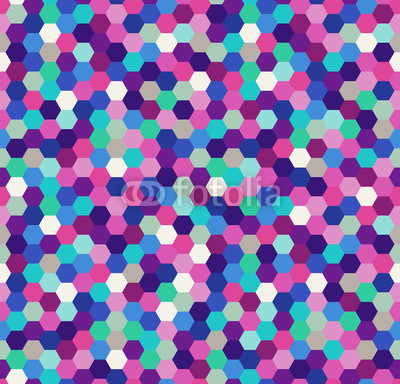 seamless hexagonal pattern
