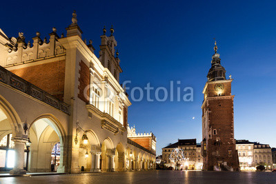 Old city center of Krakow, Poland