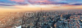 Paris skyline - panorama