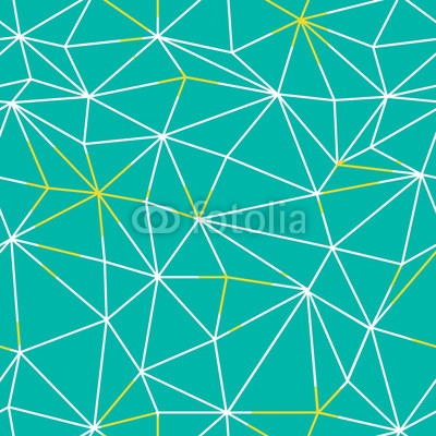 Low poly seamless repeat pattern. Triangular facets. Vector patt