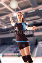Naklejki volleyball girl