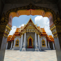 Naklejki Wat Benjamabophit-The Marble Temple, Bangkok, Thailand