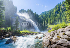 Naklejki The Krimml Waterfalls in the High Tauern National Park, Salzburg